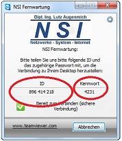 Fernwartung / Teamviewer Client
